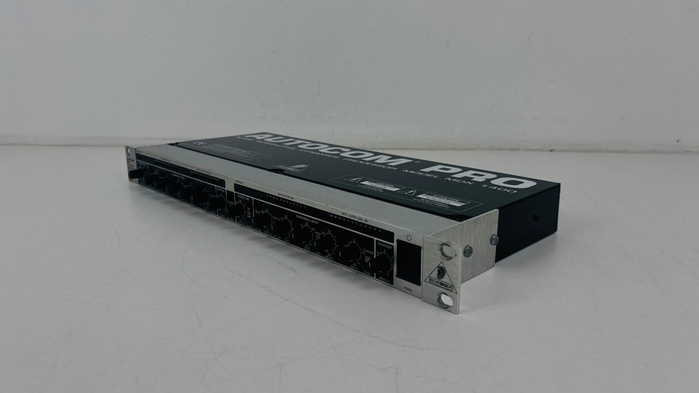 Behringer AUTOCOM PRO MDX1400 - 2-Channel Compressor / Expander / Gate - No PSU