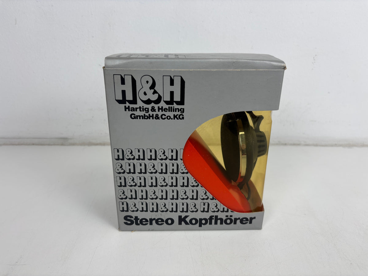 Hartig & Helling KH-202 - Vintage Stereo Headphones New Old Stock
