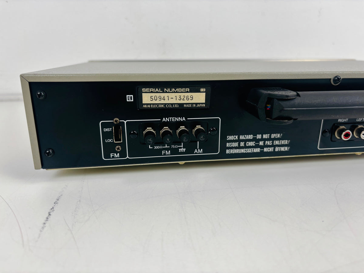 Akai - AT-K02 - AM/FM Stereo Tuner - Analogue Radio Tuner