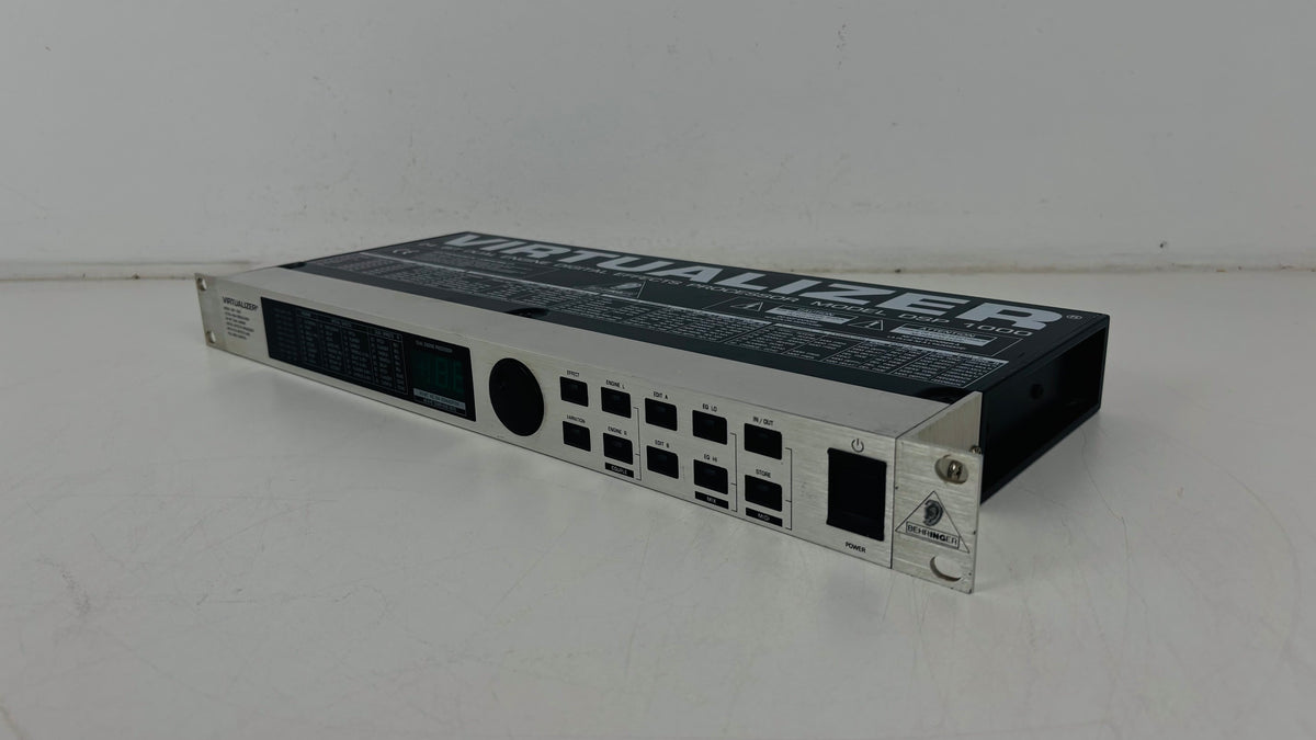 Behringer Virtualizer DSP1000 - Digital Multi-Effects Processor - 24-Bit - No PSU