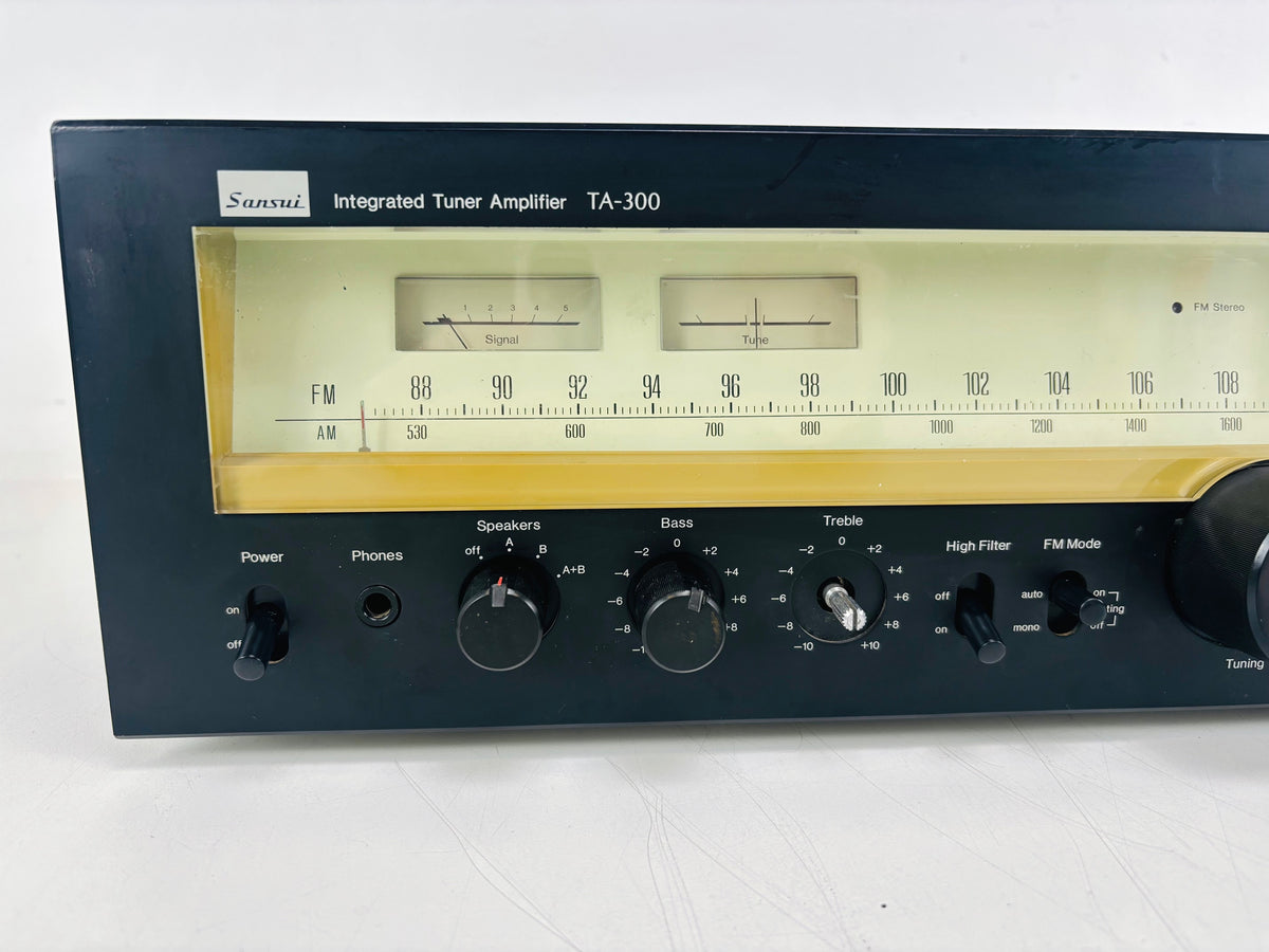 Sansui TA-300 stereo receiver - Onderhoud uitgevoerd