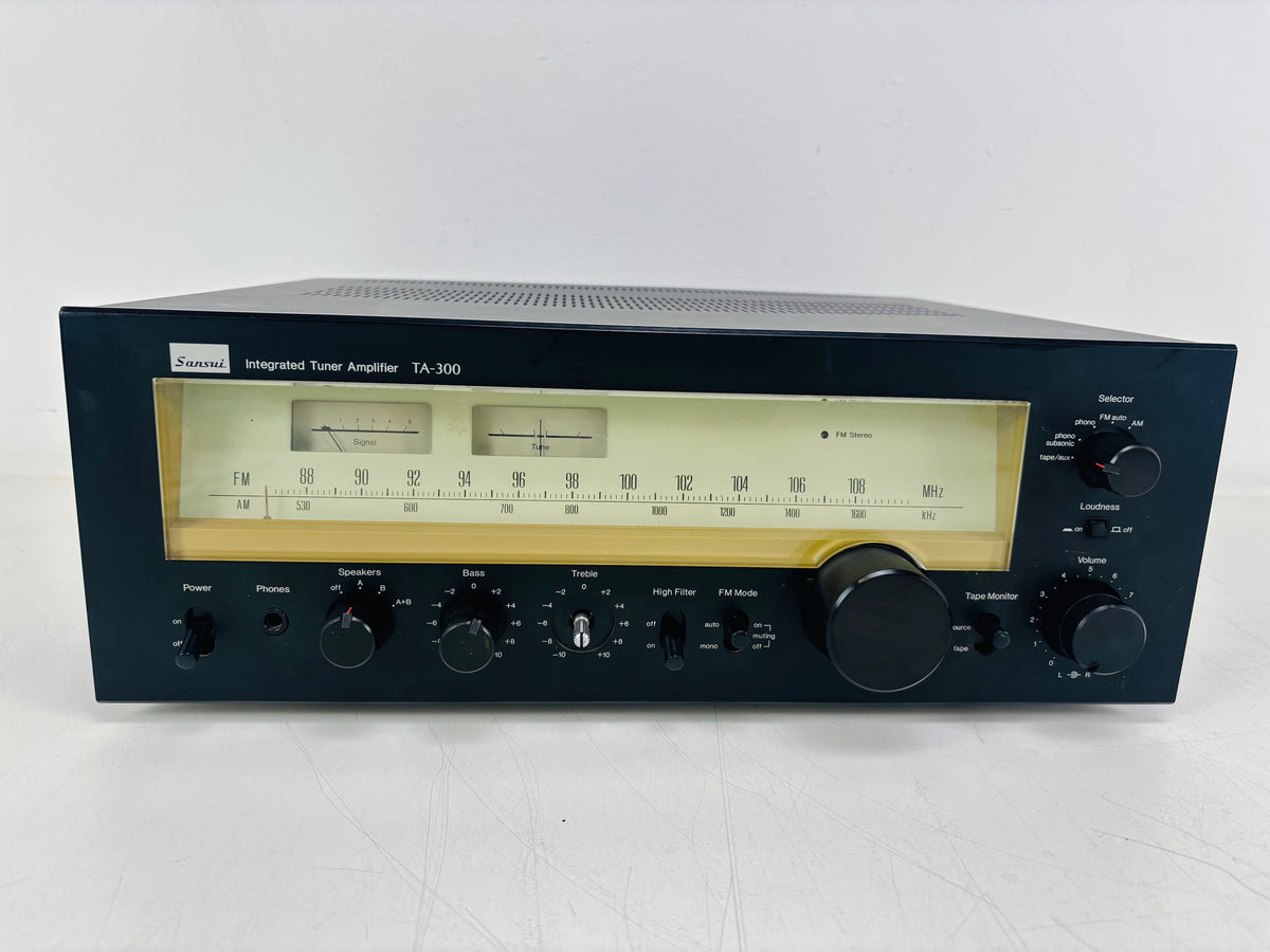 Sansui TA-300 stereo receiver - Onderhoud uitgevoerd