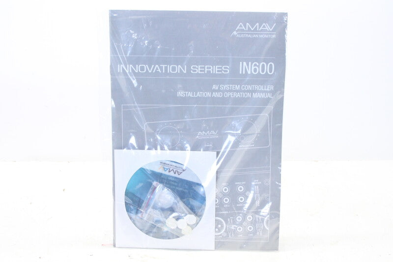 Australian Monitor AMAV Innovation Series AM-IN600 AV-systeemcontroller