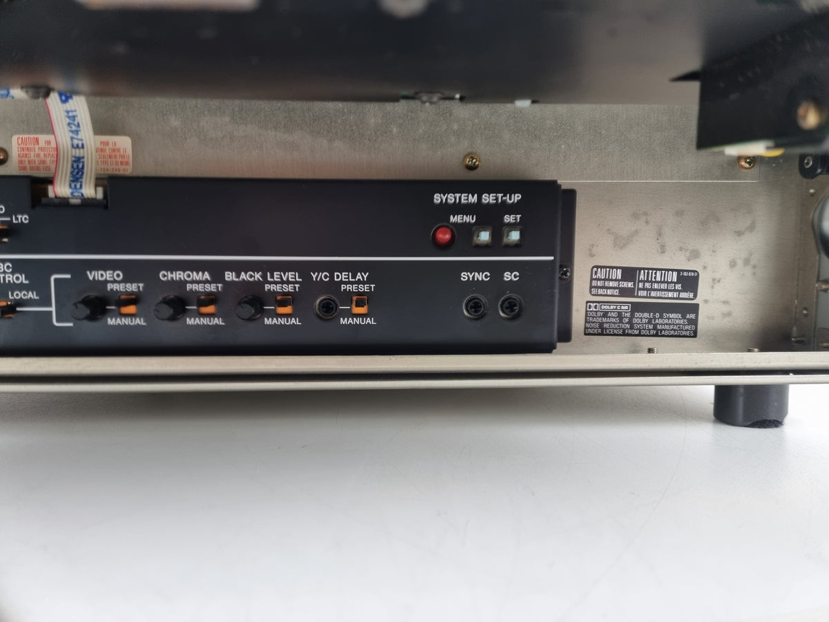Sony PVW-2600P - BetacamSP videorecorder - Volledig gereviseerd en onderhouden
