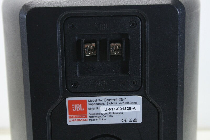 JBL Control 25-1 - 8 Ohm, 60 Watt - Buitenluidspreker (1 Luidspreker)