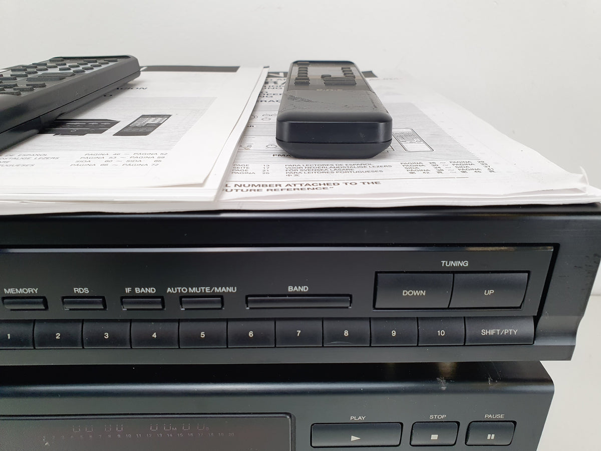 Denon PMA-95R (serviced) Amplifier - DCD-1015 CD player - TU-580RD Tuner - With remotes/manuals