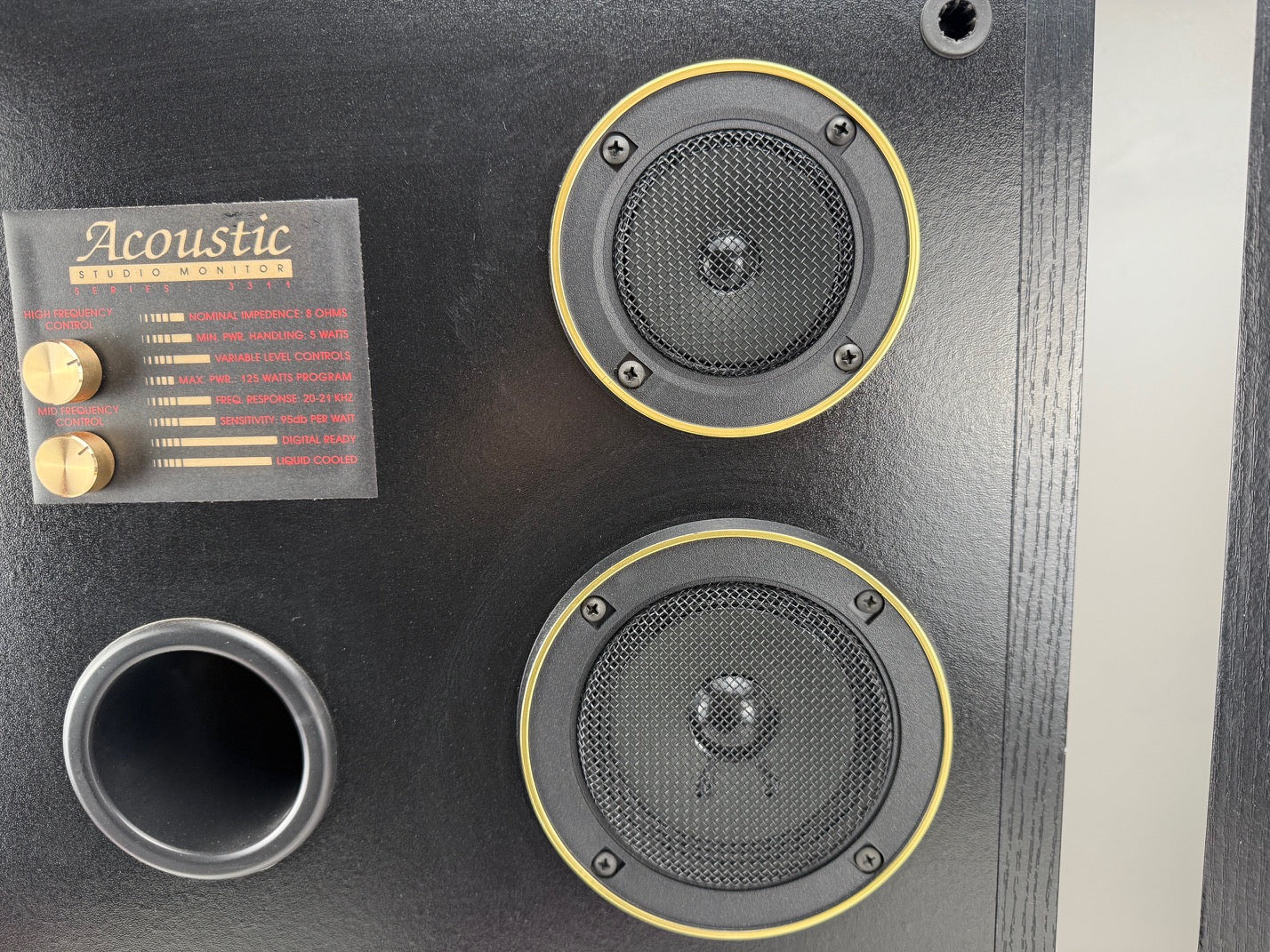 Acoustic Series 3311 Studio Monitor 3-weg luidsprekerset - Bijpassend paar