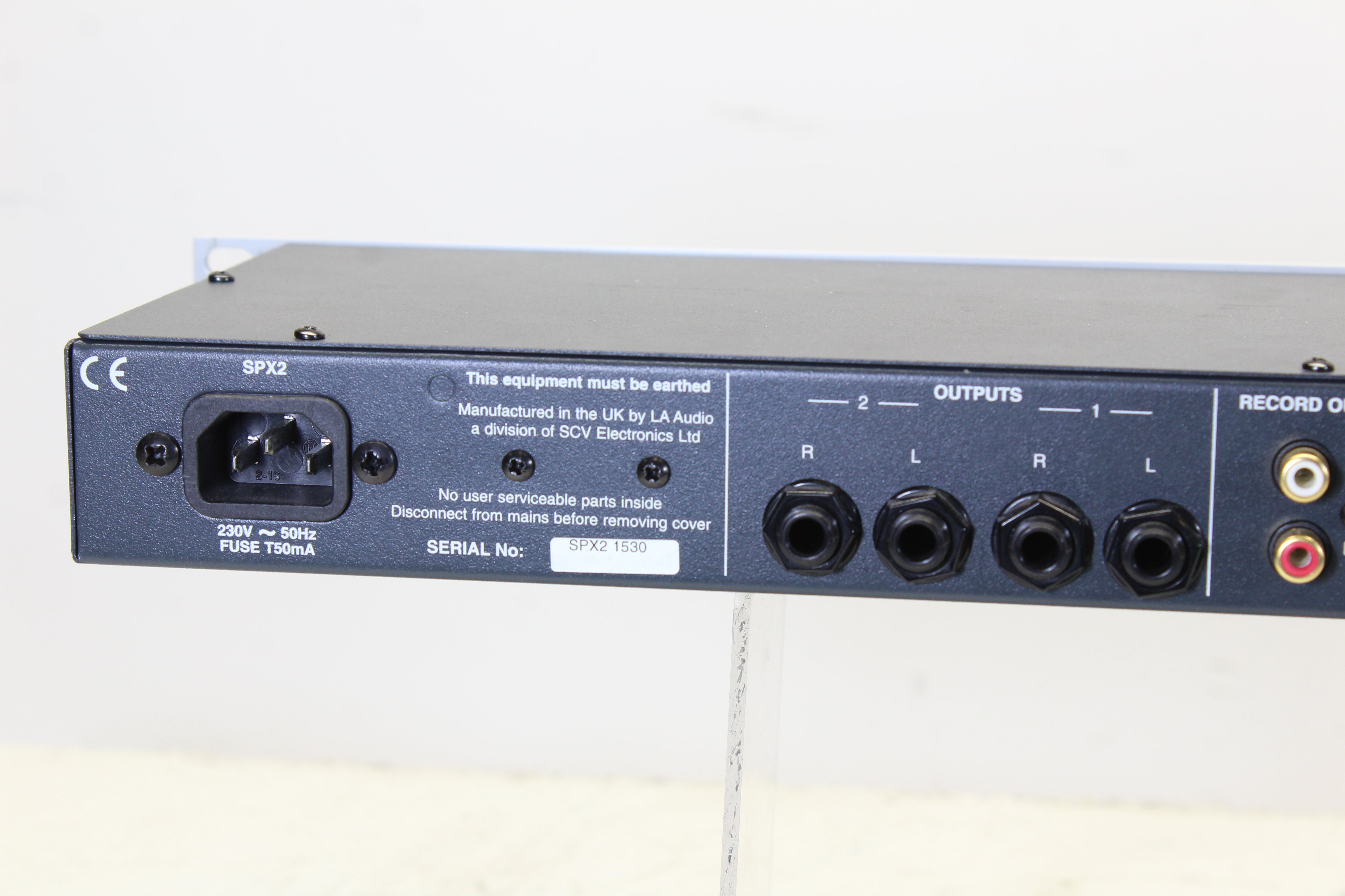 LA Audio SPX2 Stereo Source Selector