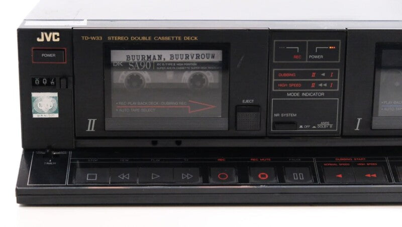 JVC TD-W33 - Cassette  Deck
