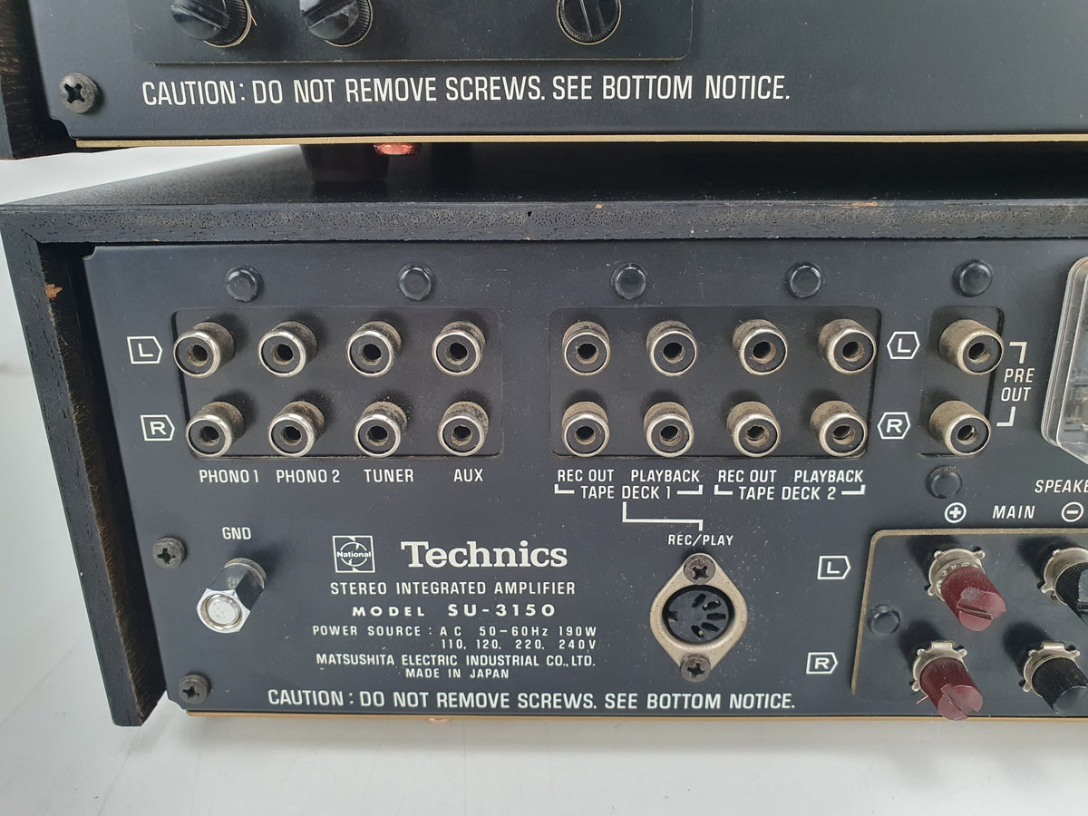 Technics SU-3150 Integrated Amplifier - ST-3159 Tuner - Nice set