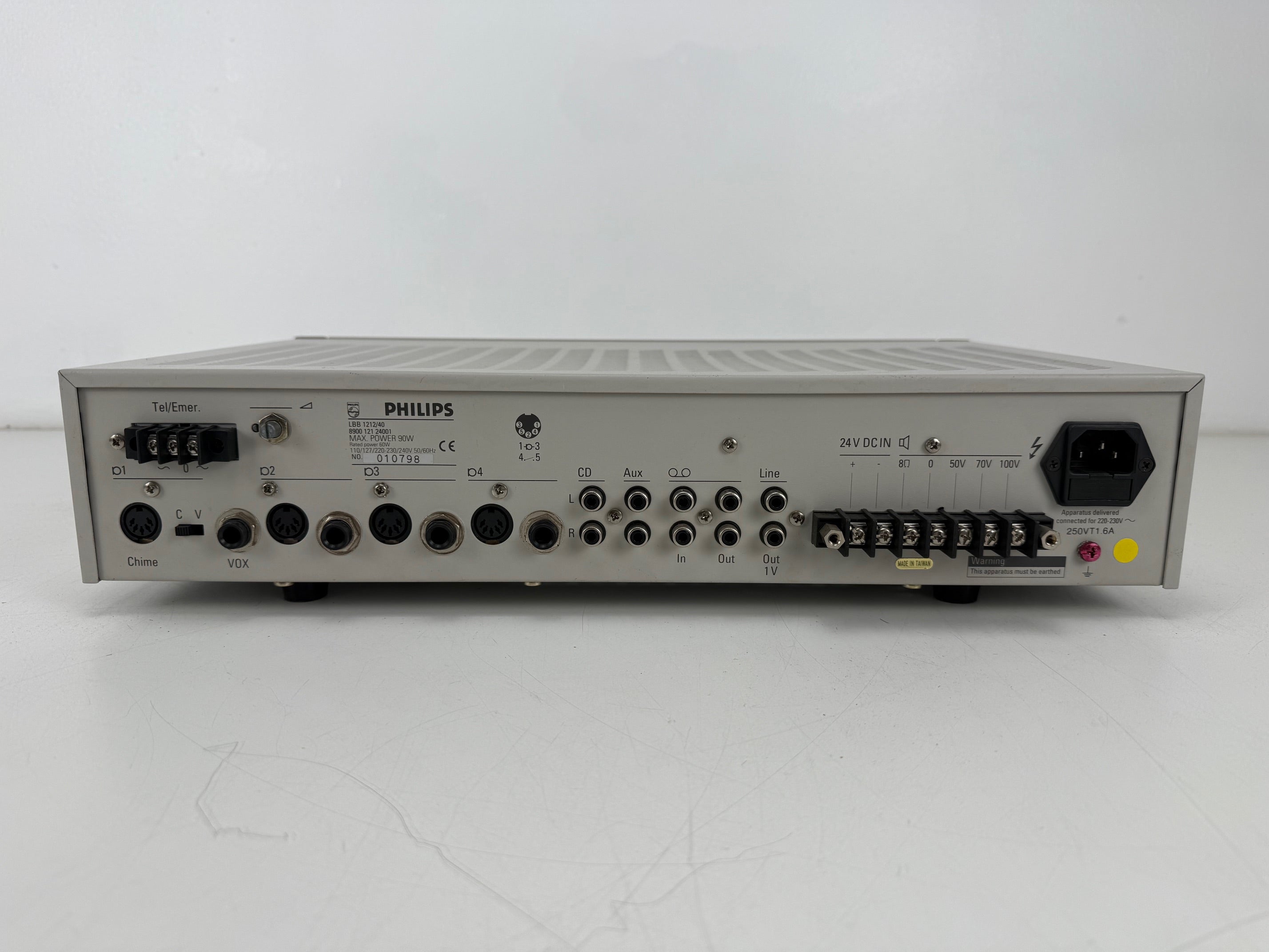 Philips - SQ 10 Mixing Amplifier -  8 Ohm - 50/70/100v