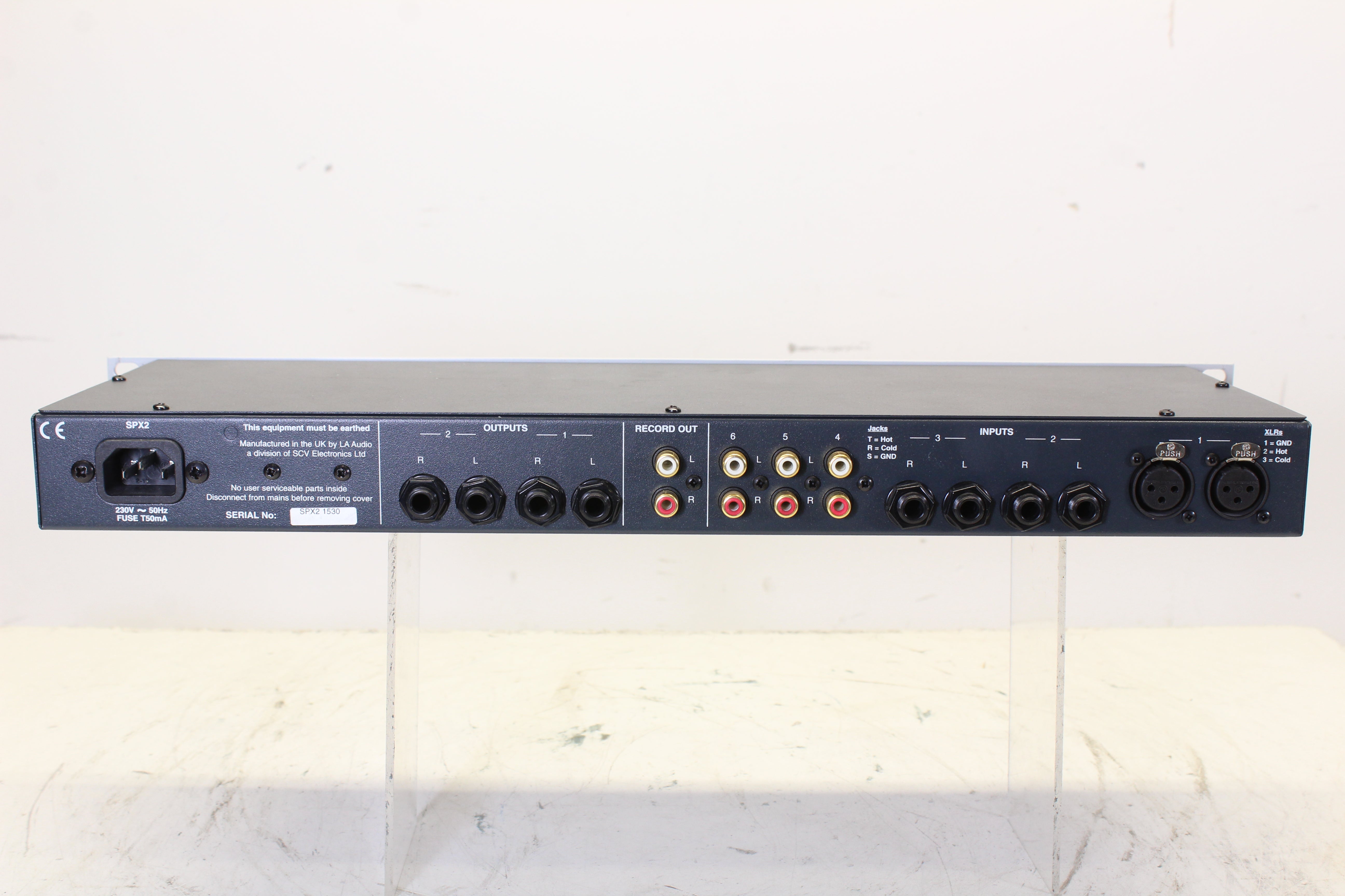 LA Audio SPX2 Stereo Source Selector