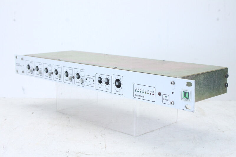 LA Audio MX61 - 6-kanaals conferentiemixer