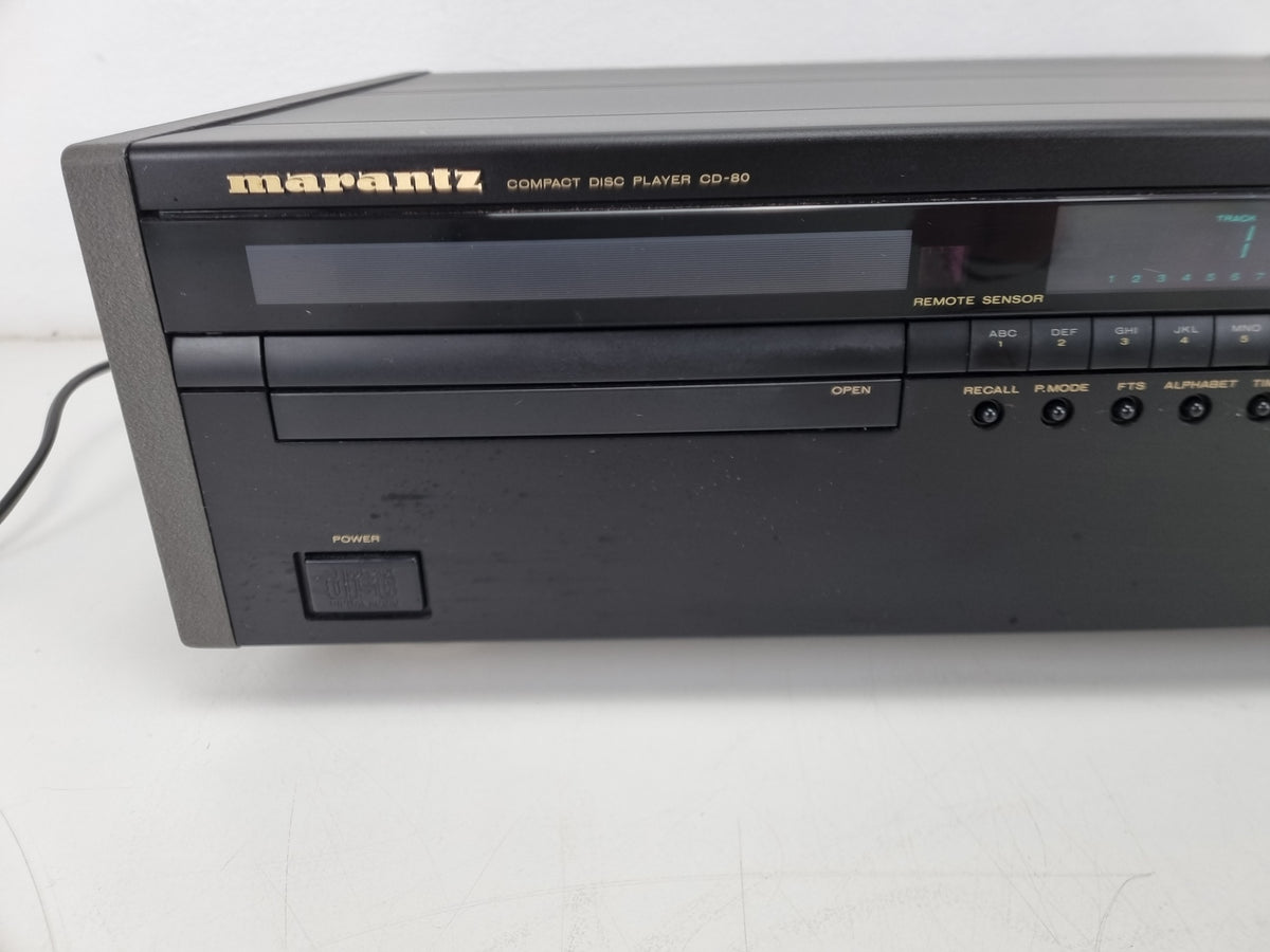 Marantz CD-80 Compact Disc Player - Remote control - High End