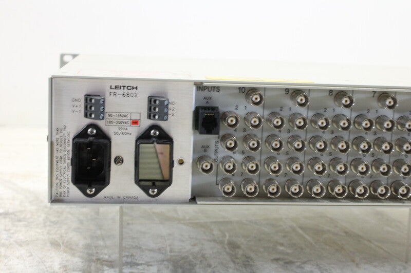 Leitch FR-6802 Digitaal Glue montageframe met 1 voeding