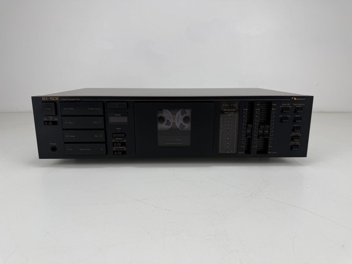 Nakamichi BX-150E 2-Head Stereo Cassette Deck - Serviced