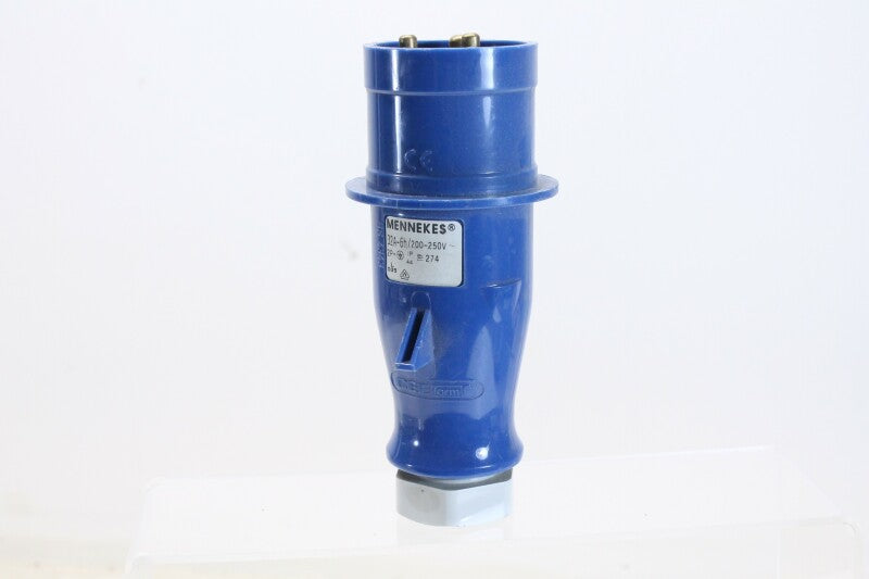 Mennekes 32A-6h - 200-250v - 2p + Grnd - Male power connector type 274 (No.3)