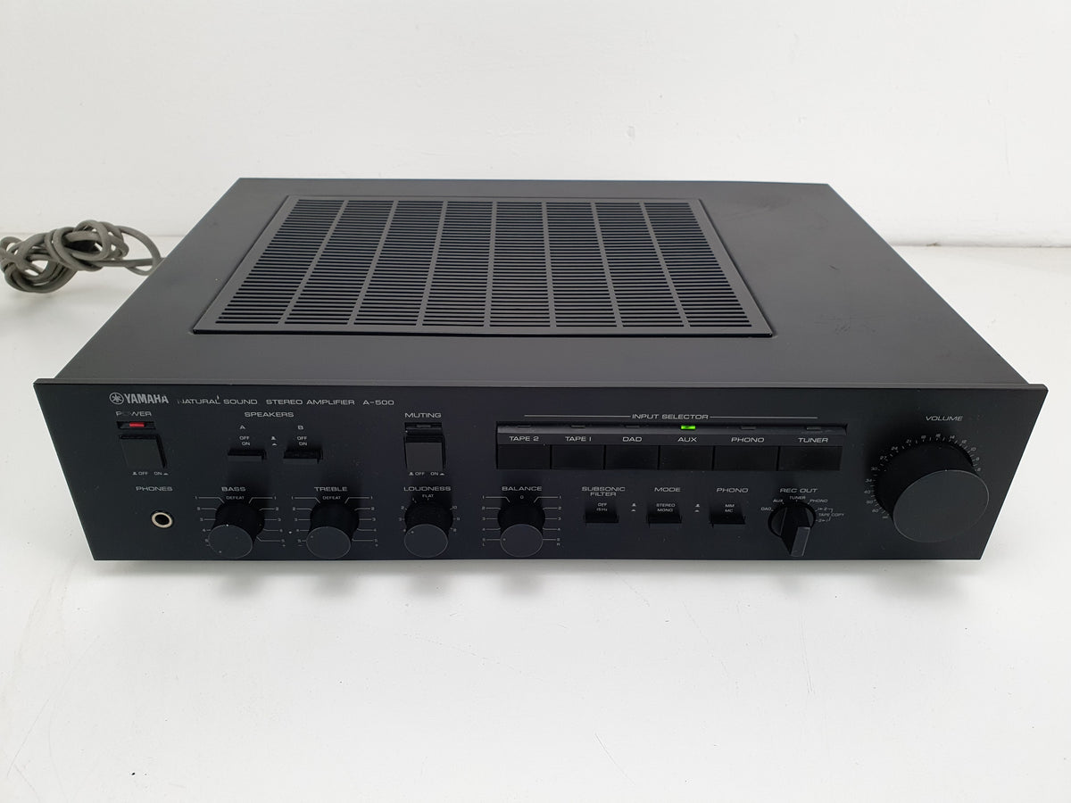 Yamaha A-500 Natural sound Stereo Amplifier - Serviced
