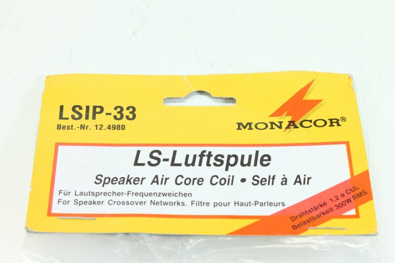 Monacor LSIP-33 Luidspreker Luchtkernspoel - NOS (Nr.2)