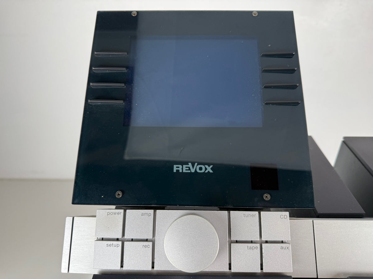 Studer Revox Evolution System complete set: tuner, cd-speler, cassettespeler en versterker.