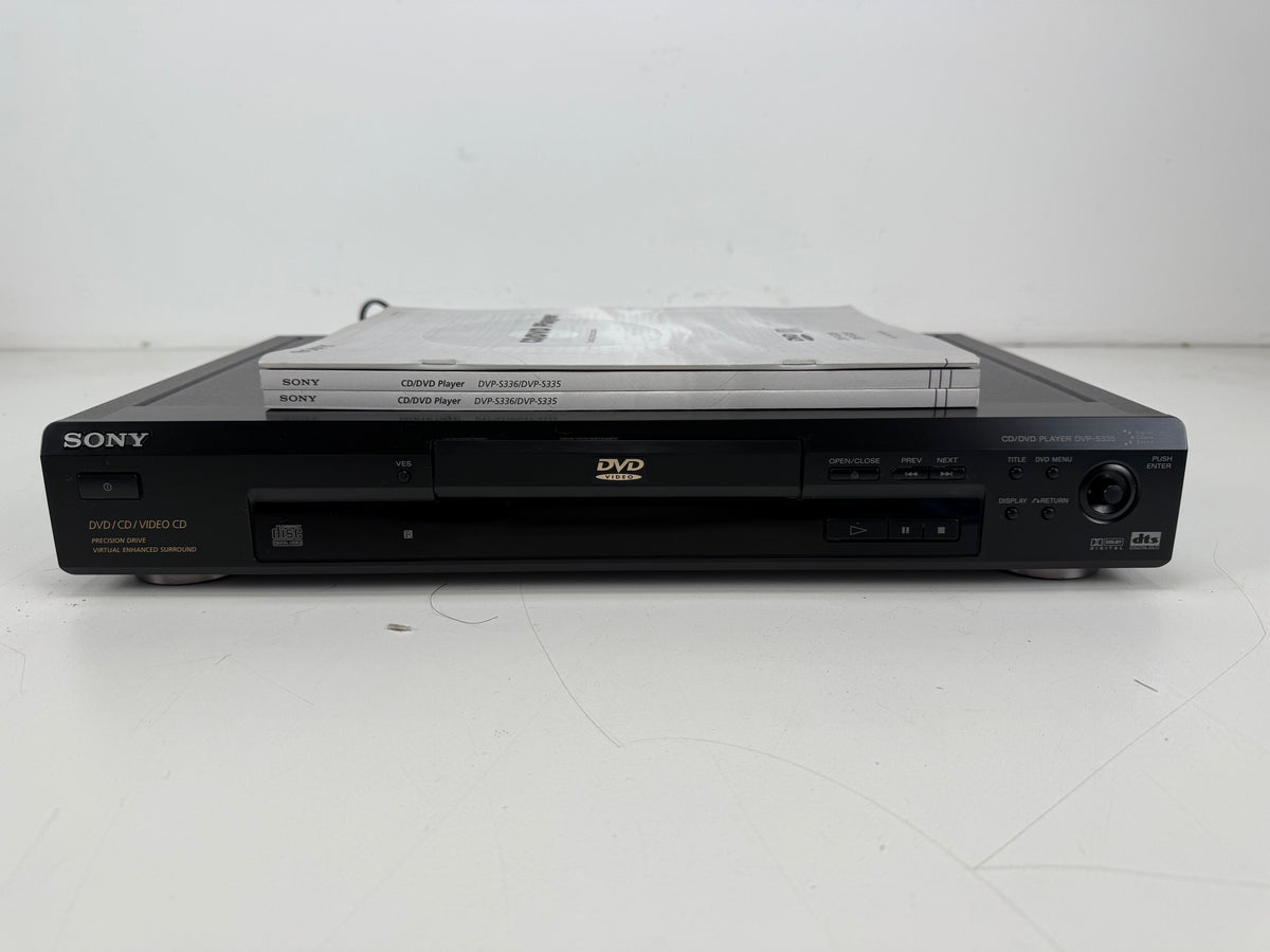 Sony DVP-S335 CD/DVD Player - Original Manuals