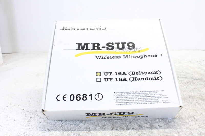 JBSystems MR-SU9 UT-16A draadloze ontvanger + zender + reversmicrofoon