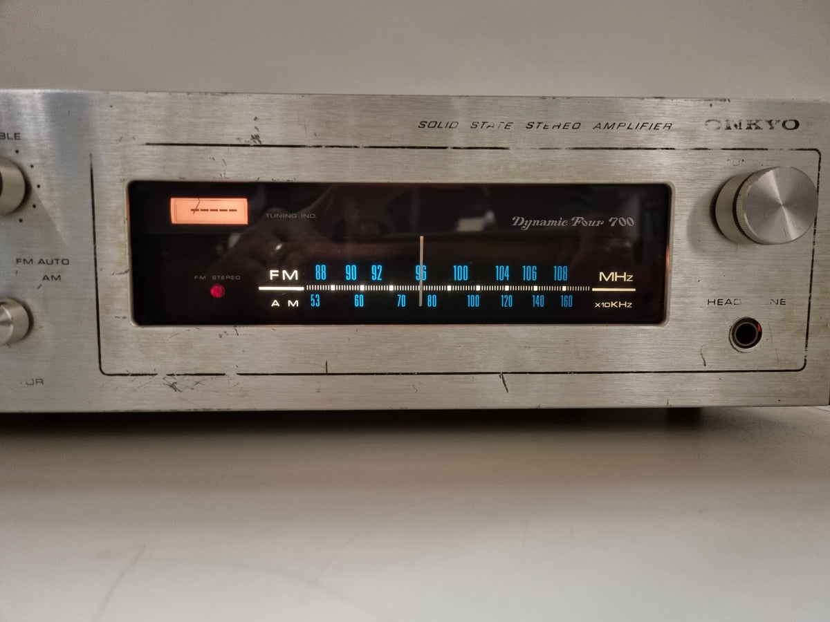 Onkyo Dynamic four 700 - stereo Amplifier- Serviced