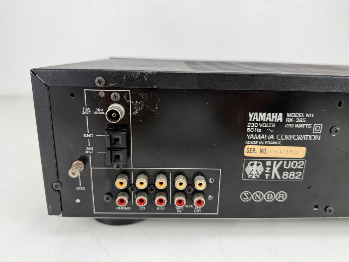 Yamaha RX-385 Natural Sound Stereo Receiver