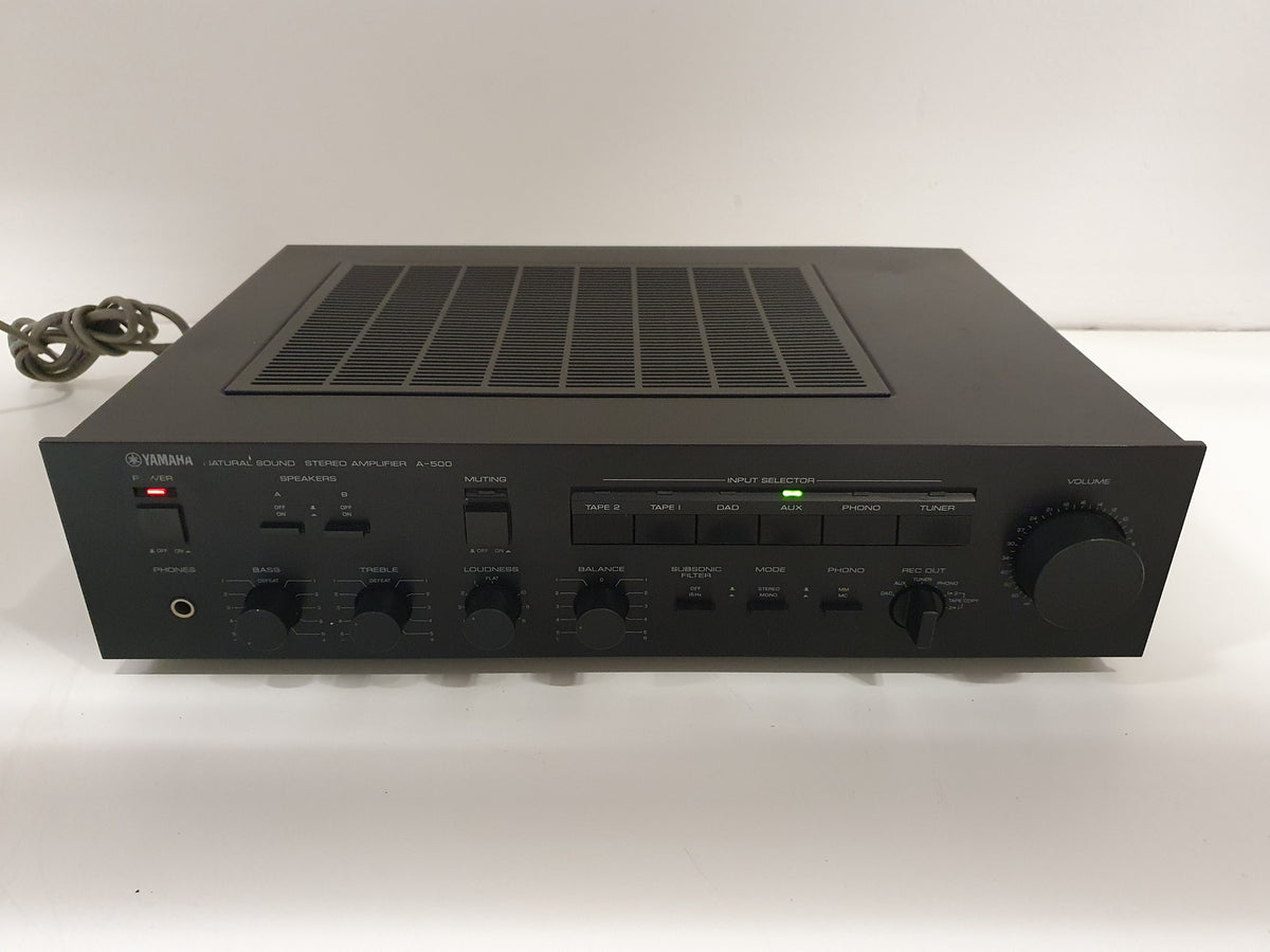 Yamaha A-500 Natural Sound stereo versterker - Onderhoud uitgevoerd