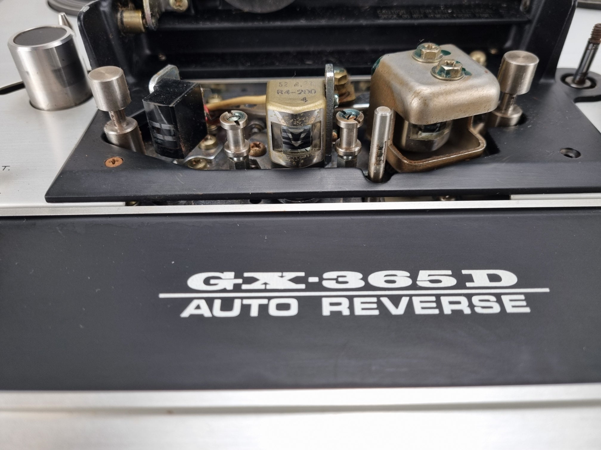 Akai GX-365D - Koppen gereinigd - Contacten hersteld - Werkt