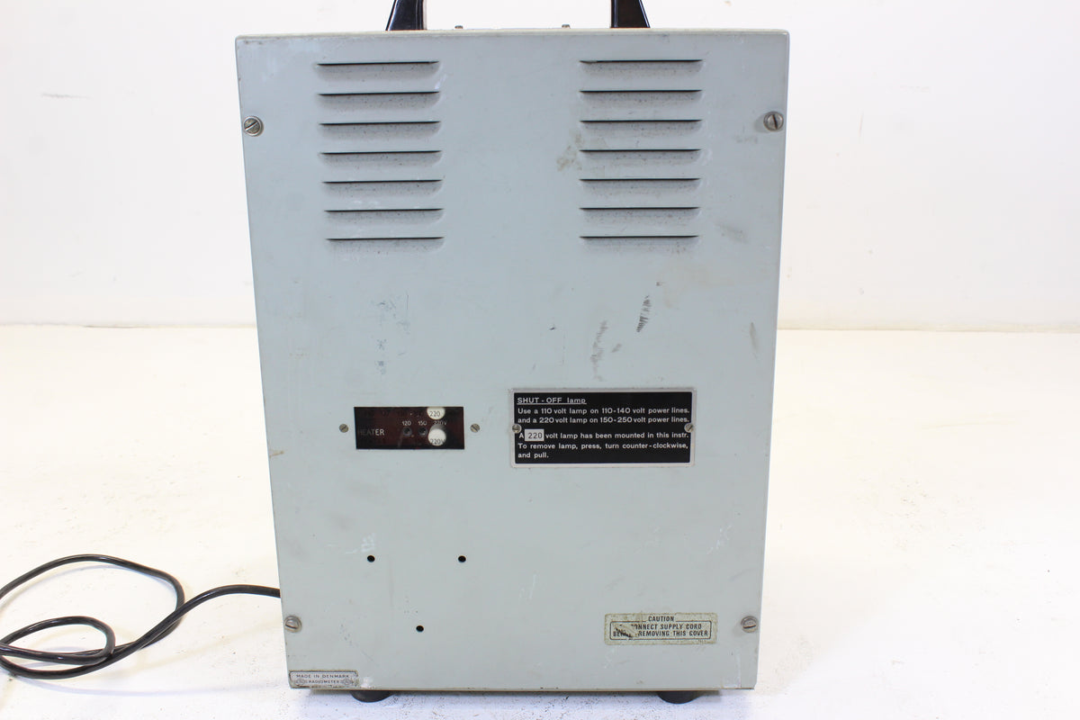 Radiometer Copenhagen TTT1 titrator met aansluitkabels
