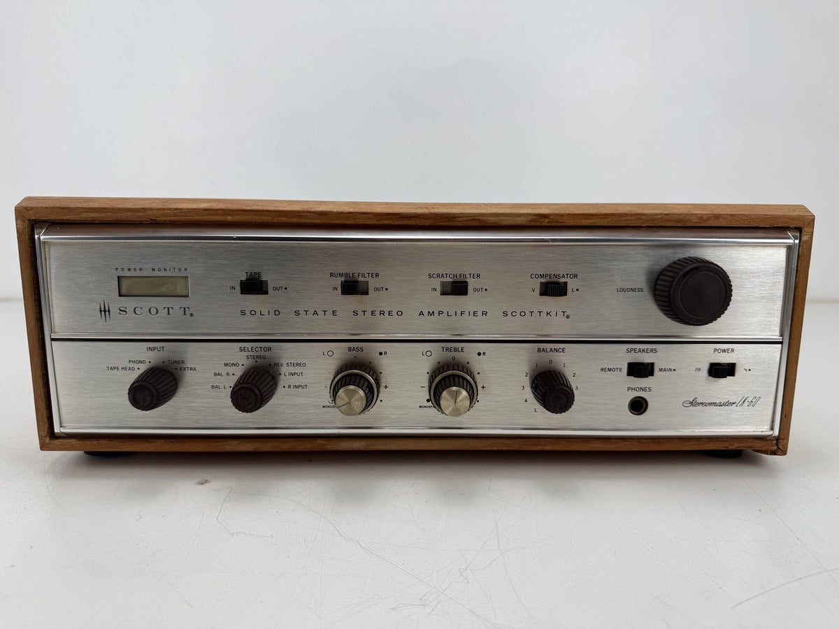 HH Scott LK-60 Solid State Stereo Amplifier - Fully Serviced