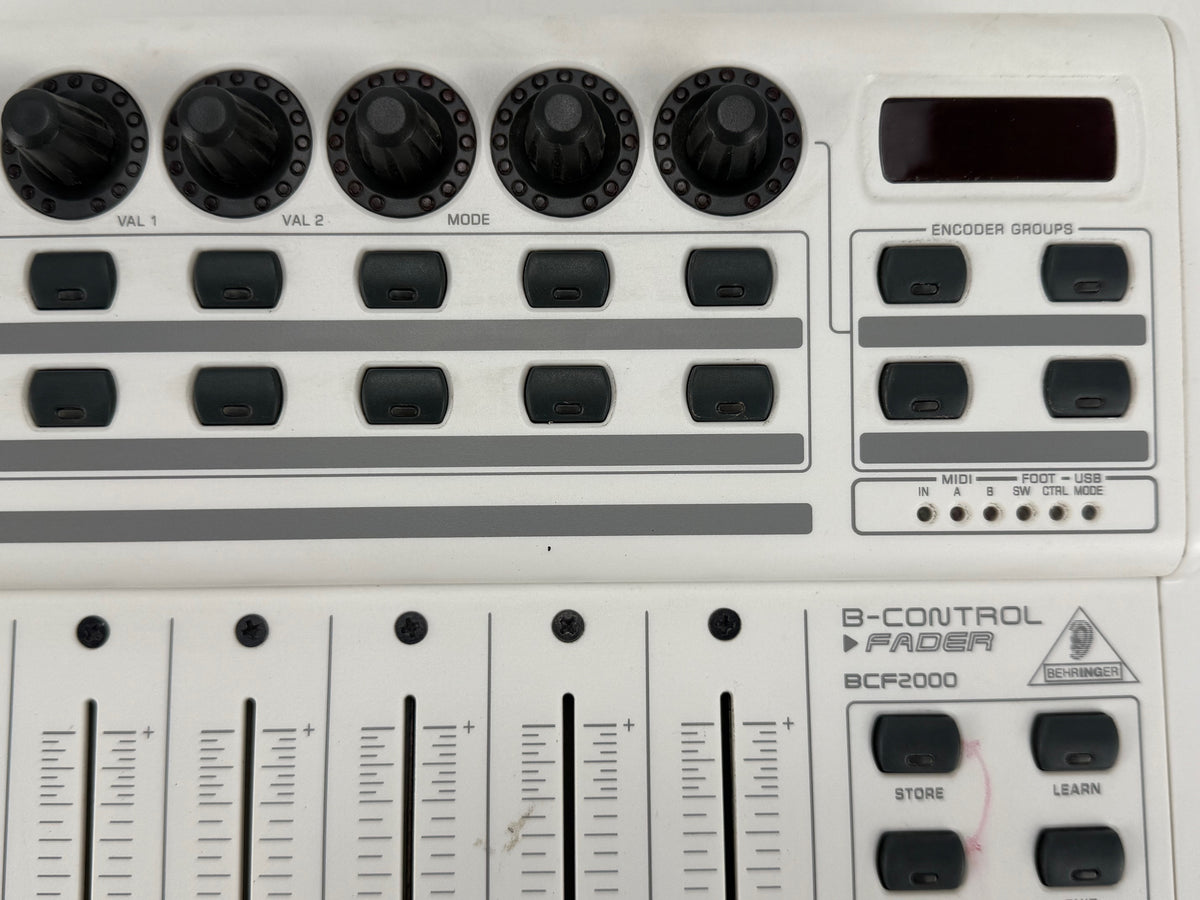 Behringer BCF2000 8-Channel Moterized Fader Mixer/Midi Controller