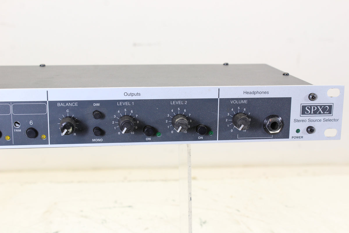 LA Audio SPX2 Stereo Source Selector