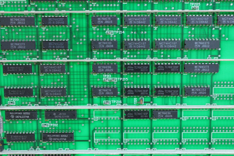 Otari Interleavekaart met Texas Instruments en Motorola IC's