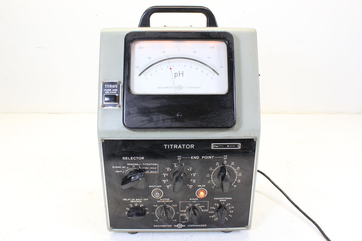 Radiometer Copenhagen TTT1 titrator met aansluitkabels