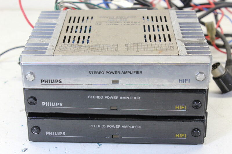 Philips 3 autoversterkers
