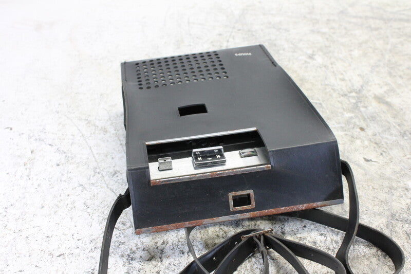 Philips draagbare cassettespeler in originele draagtas