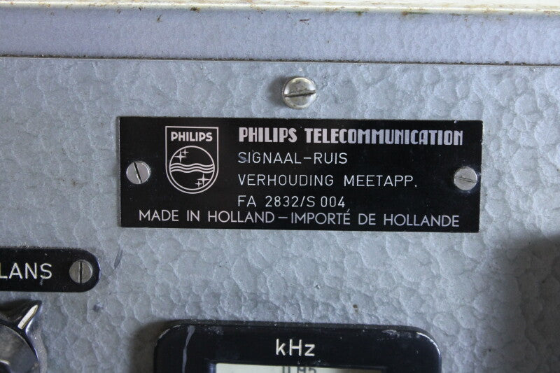 Philips Signaal-ruisverhouding meetapparaat