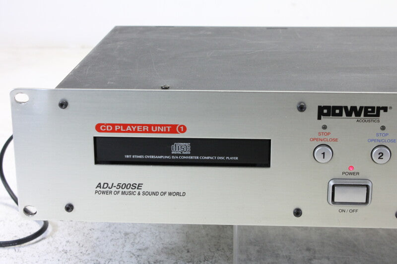 Power Acoustics ADJ-500SE - Dubbele DJ CD-speler