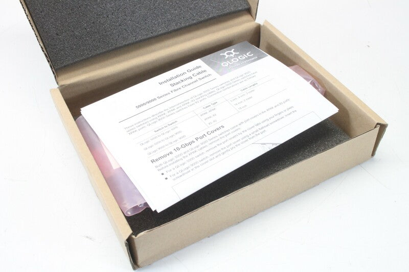 QLogic QLogic Xpak Koper 3 Inch 10Gb - QLogic 5000 naar QLogic 5000 Stackingkabel NIEUW in doos!