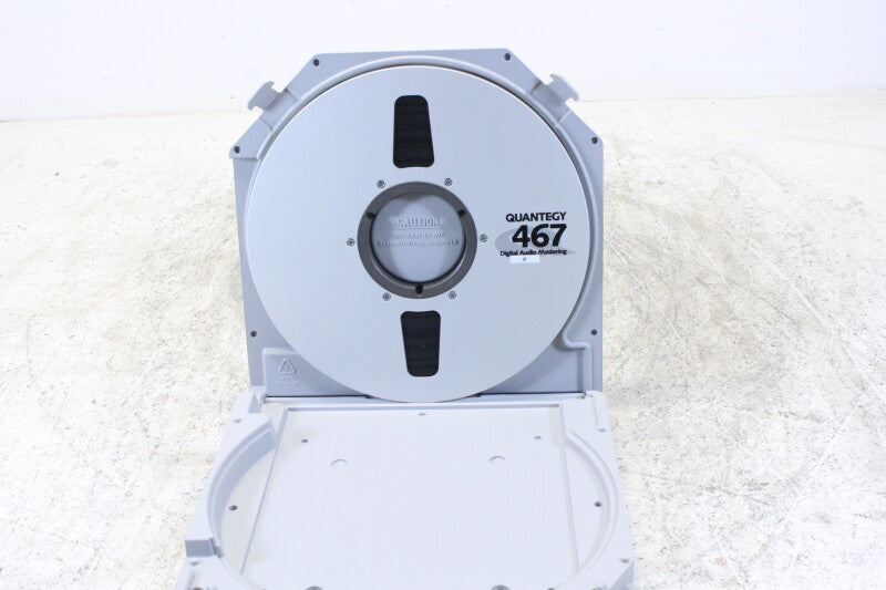 Quantegy 467 1/2 inch mastertape in beschermhoes