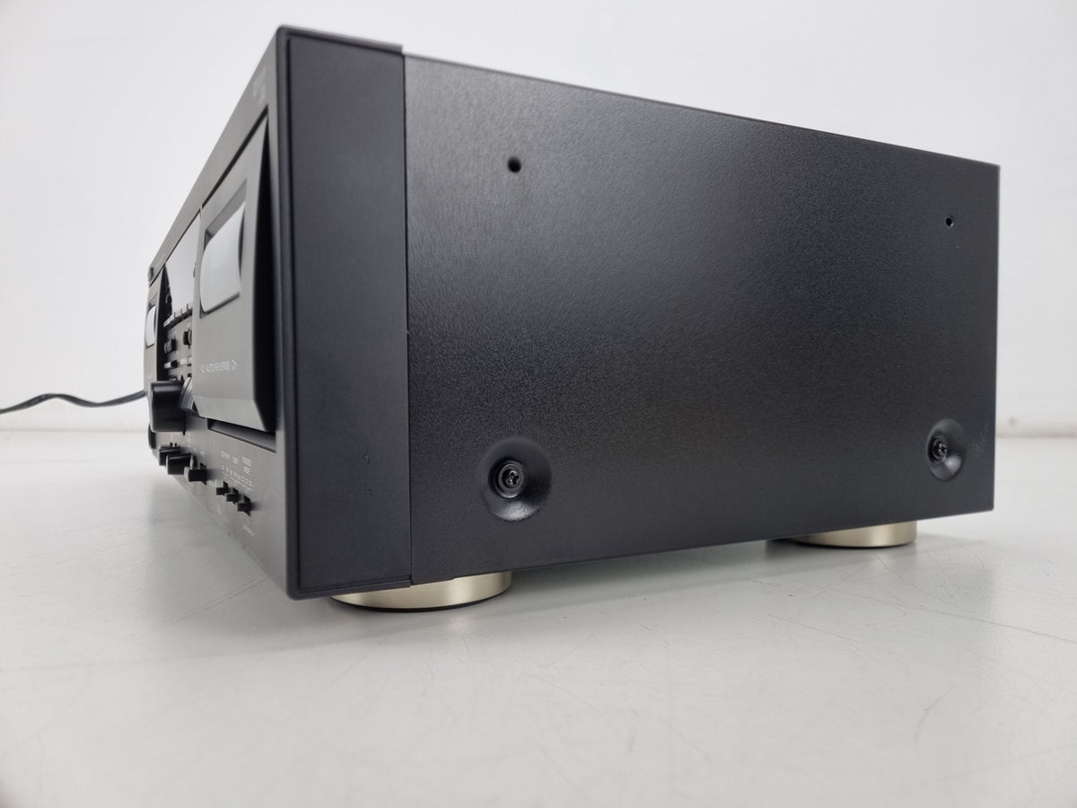 TEAC W-890R Dubbele cassettedeck met automatische omkeerfunctie - In zeer goede staat