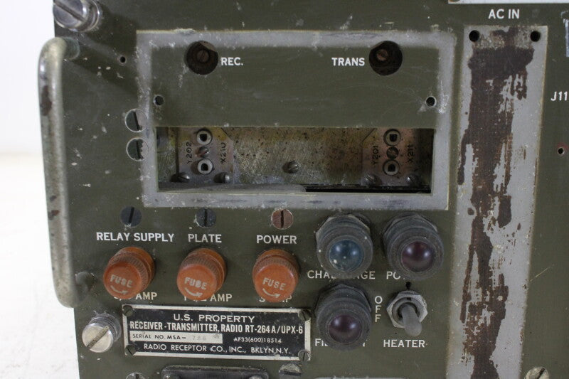 Radio Receptor Co. US Army Signal Corps Ontvanger Zender Radio RT 264 / UPX6