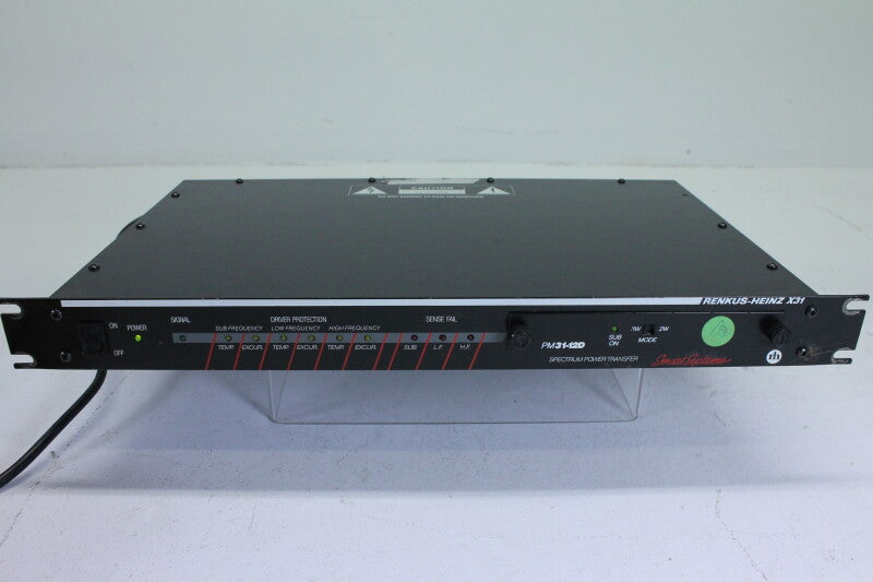 Renkus-Heinz X31 Crossover + PM31-12D-kaart