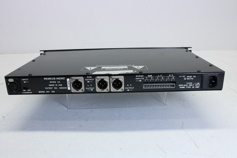 Renkus-Heinz X31 Crossover + PM31-12D-kaart