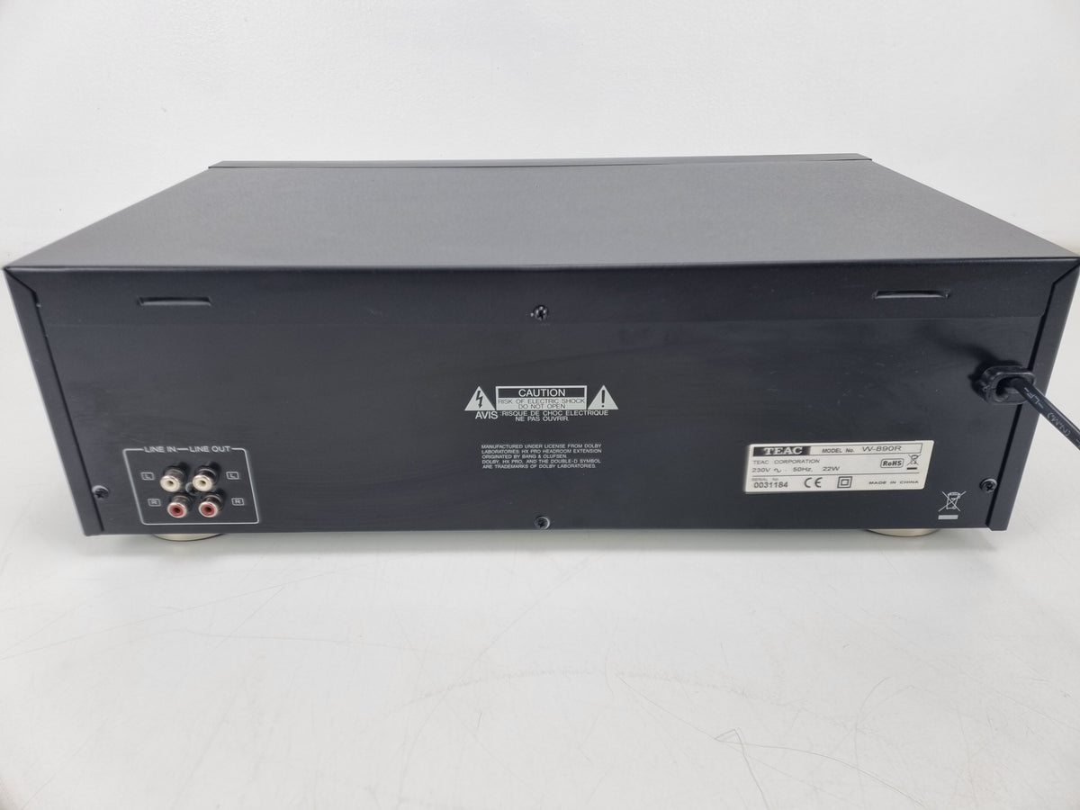 TEAC W-890R Double Auto Reverse Cassette Deck