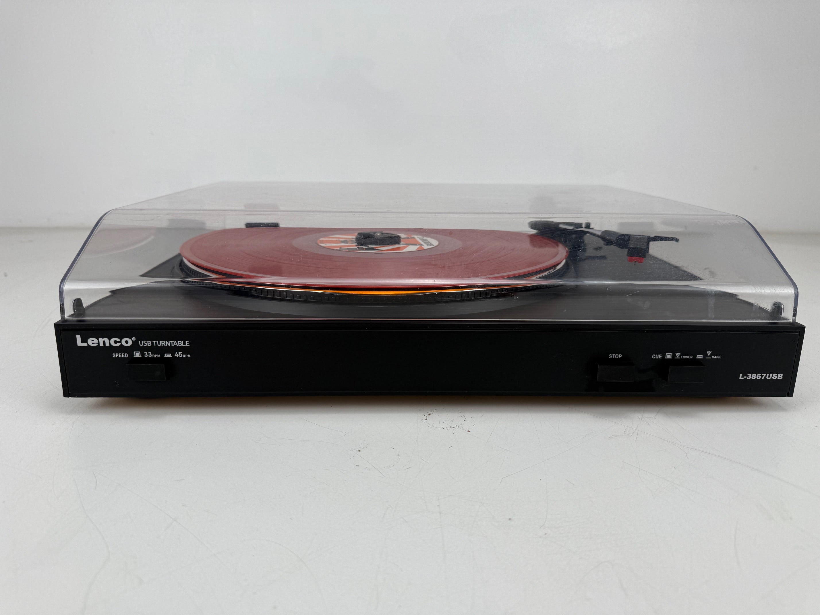 Lenco L-3867 USB-draaitafel met riemaandrijving