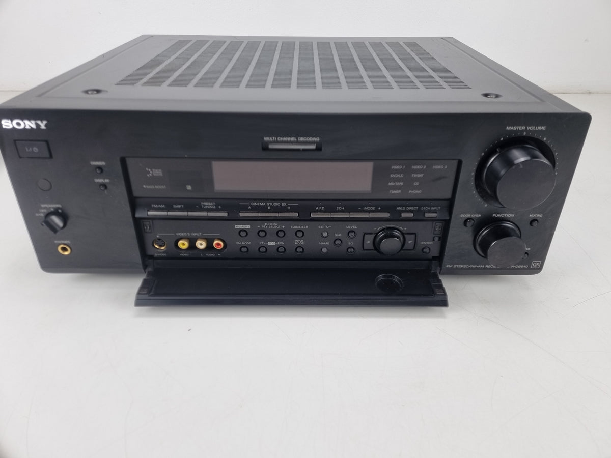 Sony STR-DB840  - FM Stereo/fm-am Receiver- Works ok - Coaxial Input is Damaged