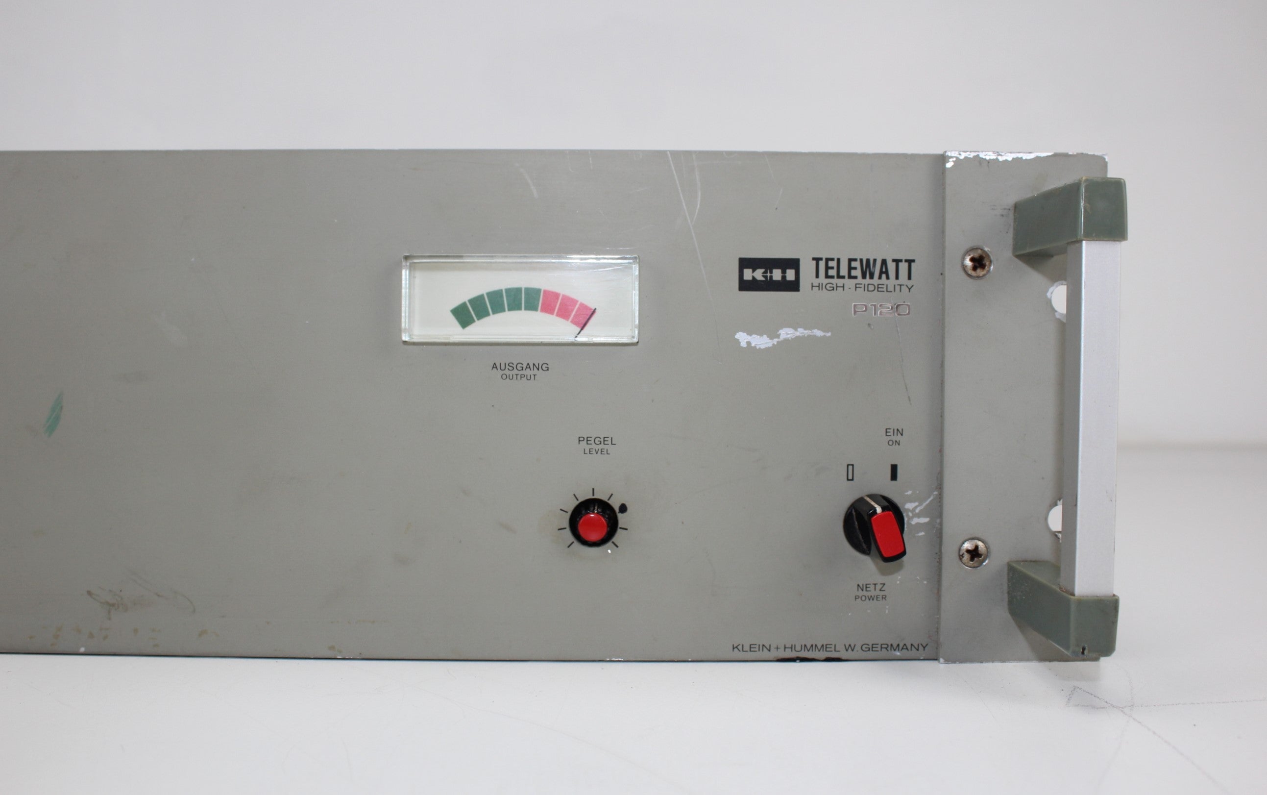 Klein & Hummel P 120 mono power amplifier